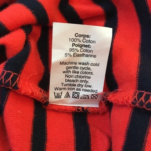 J. Crew Long Sleeve Top With Contrasting Cuffs - Picture 8 of 11